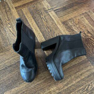 Black Heeled Boots